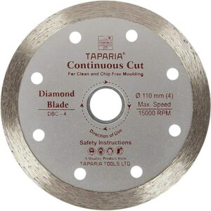 Continuous Cut Tile Cutting Blade TAPARIA