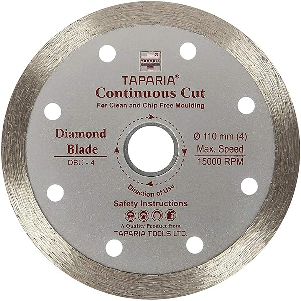Continuous Cut Tile Cutting Blade TAPARIA