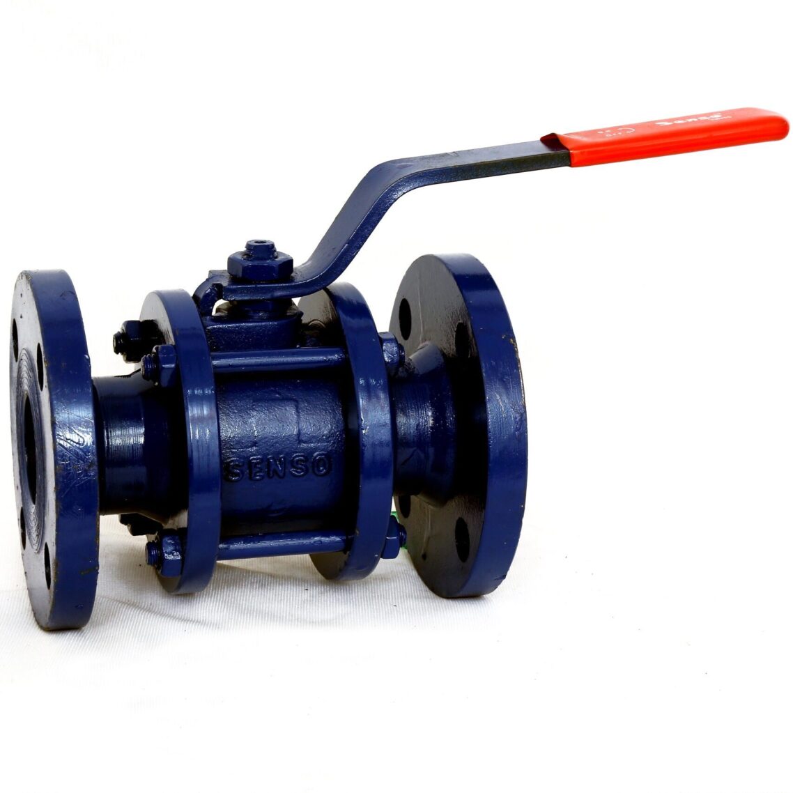 3PC PTFE Seated Flange End 150# Ball Valve SENSO