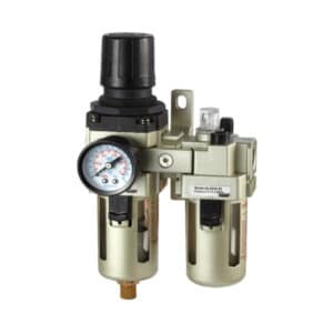 F & R + L With Metal Guard & Pressure Gauge