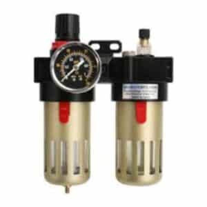 F & R + L With Metal Guard & Pressure Gauge (Air Tech Type)