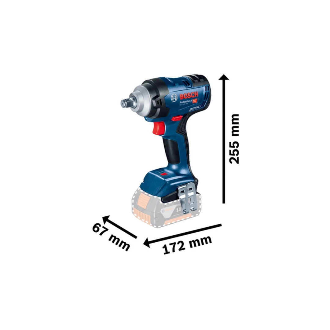 GDS 18V-400 Impact Wrench BOSCH - Image 2
