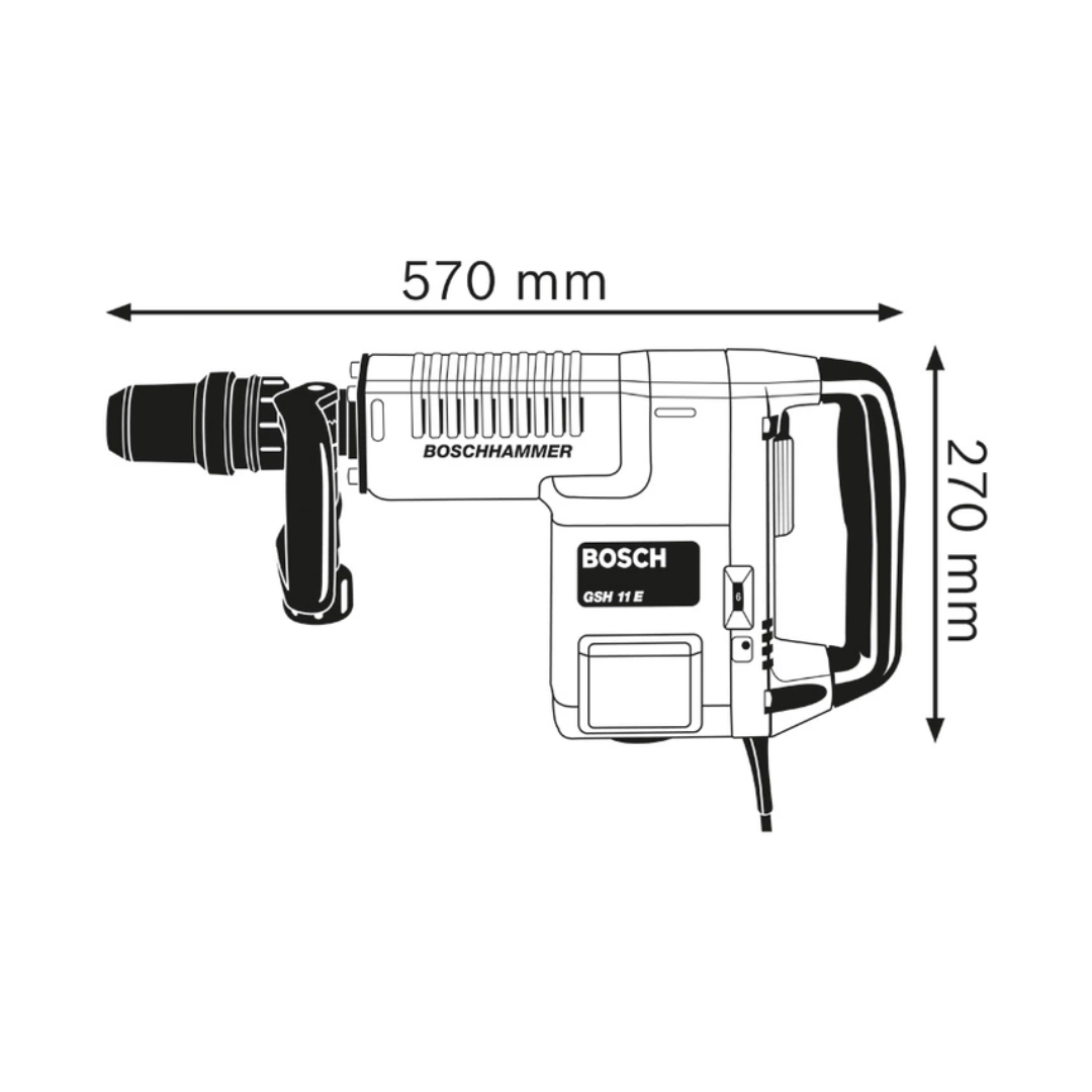 GSH 11E Demolition Hammer BOSCH - Image 2