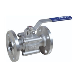 CF8M 3PC PTFE Seated Flange End 150# Ball Valve FLOVIN