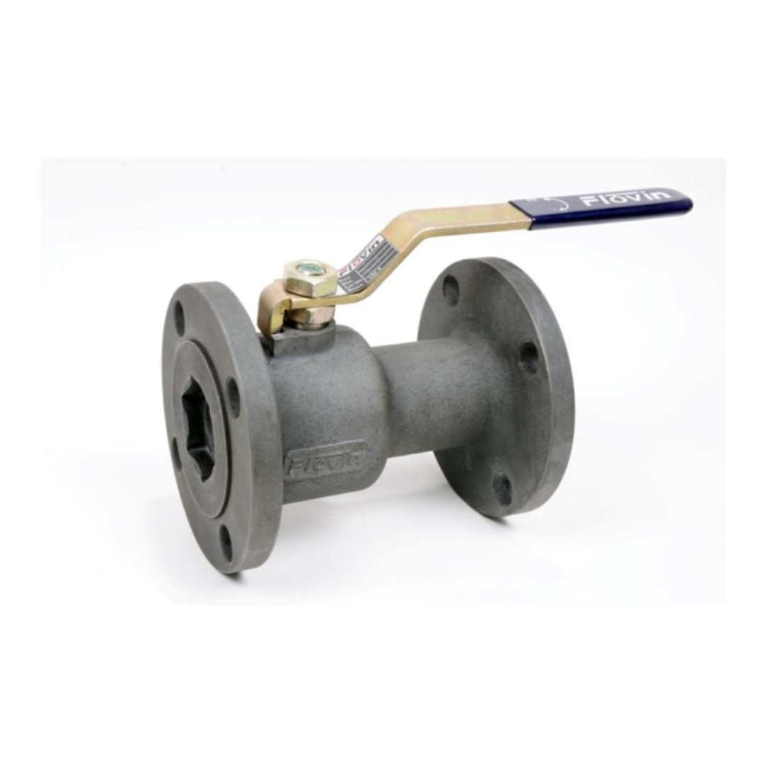 WCB 1PC PTFE Seated Flange End 150# Ball Valve FLOVIN