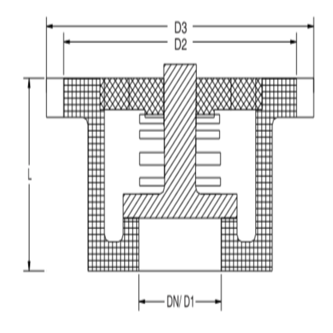 CF8M Disc Check Valve (Non Slam Check Valve) FLOVIN - Image 2